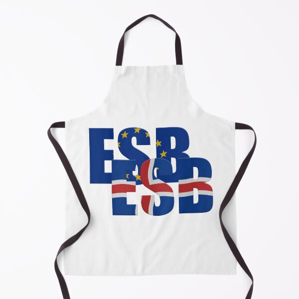 Item preview, ESB Evrópusambandið (European Union - EU) in Icelandic with the Iceland and EU flags overlay .  designed and sold by funkyworm.