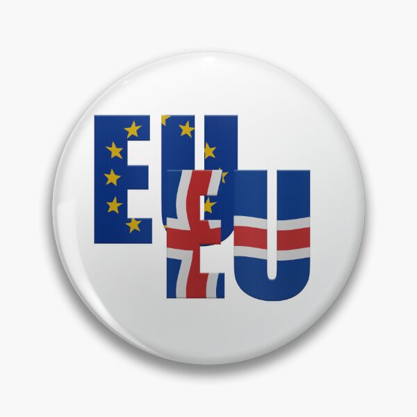 Item preview, EU with the Iceland and EU flags overlay .  designed and sold by funkyworm.