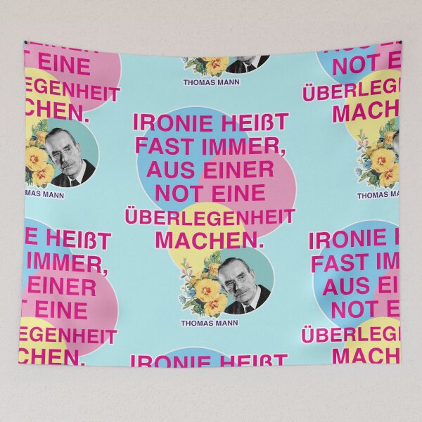Item preview, Irony almost always means turning a necessity into a superiority designed and sold by Mauswohn.