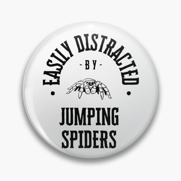Item preview, Easily Distracted by Jumping Spiders designed and sold by CuteDesignables.
