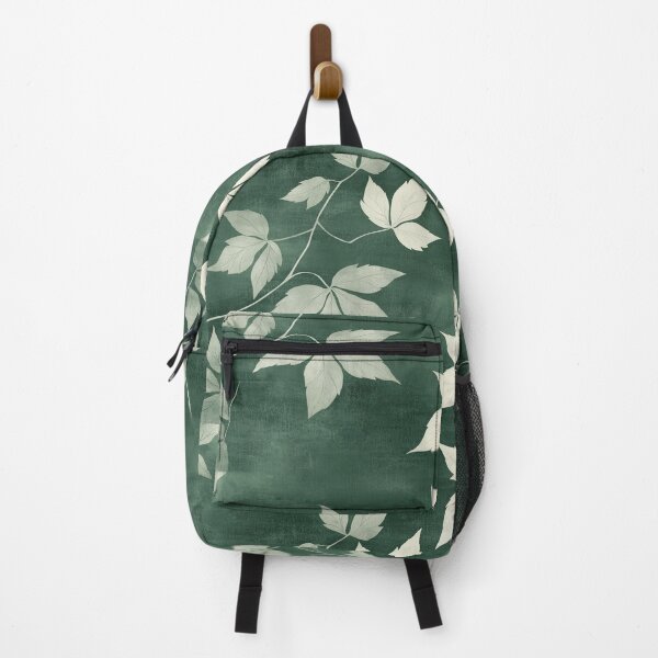 Item preview, Classic Green Leaf Pattern – Elegant Botanical Design with Textured Background designed and sold by Moisky Patterns.