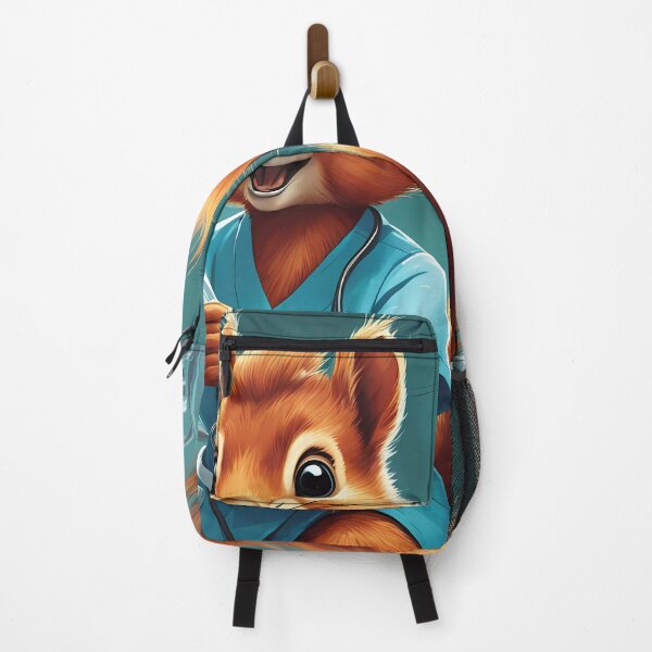 Item preview, Red Squirrel nurse having fun in hospital designed and sold by Colin Bentham.