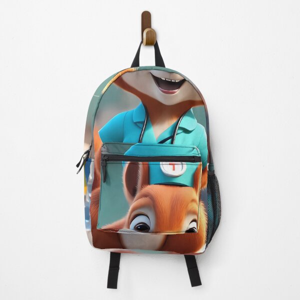 Item preview, Red Squirrel nurse having fun in hospital designed and sold by Colin Bentham.