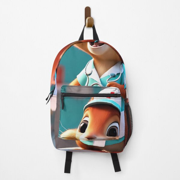 Item preview, Red Squirrel nurse having fun in hospital designed and sold by Colin Bentham.