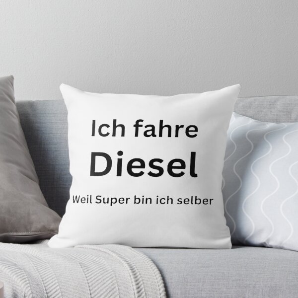 Item preview, I drive diesel – Funny quote for car fans designed and sold by Pinfinest.