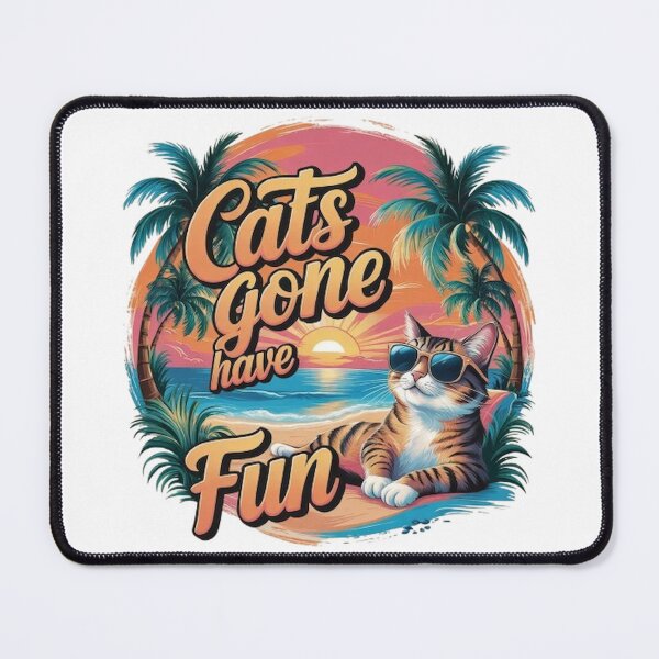 Item preview, Cats Gone Have Fun designed and sold by Bernsteinhaus.