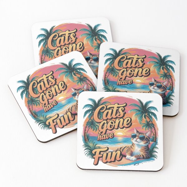 Item preview, Cats Gone Have Fun designed and sold by Bernsteinhaus.