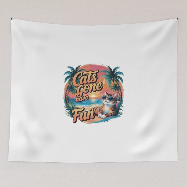 Item preview, Cats Gone Have Fun designed and sold by Bernsteinhaus.
