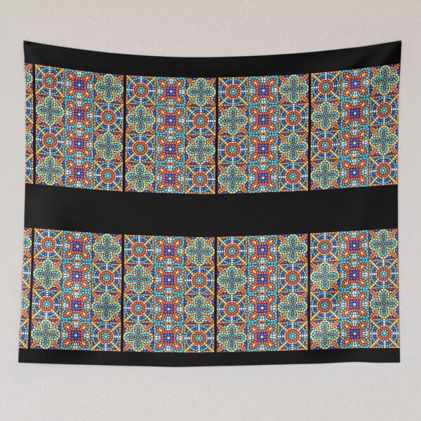 Item preview, Vibrant Stained Glass Elegance designed and sold by NurzZz73.