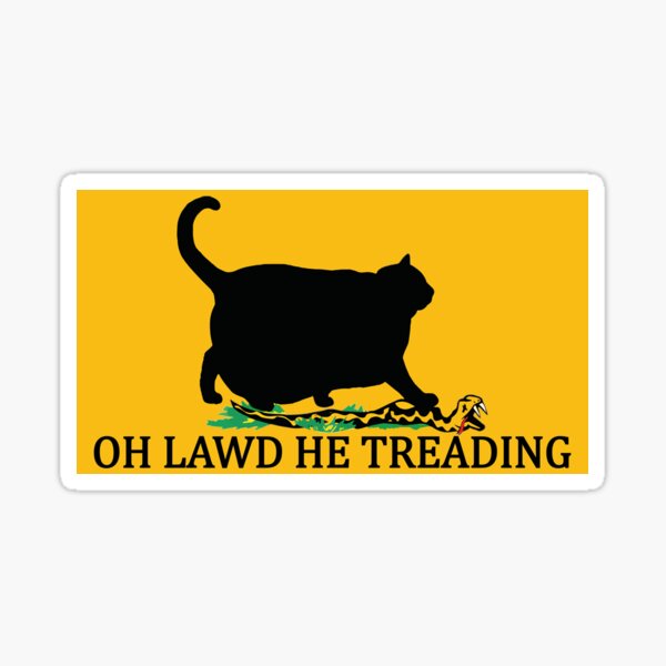 Item preview, Oh Lawd He Treading designed and sold by germashop.