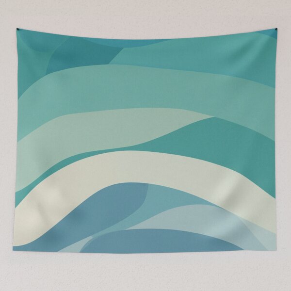 Item preview,  Serene Abstract  Fluid Forms Watercolor Soft designed and sold by MOONE FLOWER.
