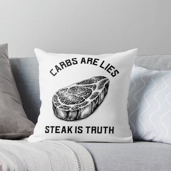 Item preview, Carbs are lies, steak is truth- carnivore designed and sold by dreamlandbuyers.