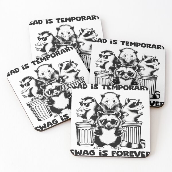 Item preview, Sad Is Temporary Swag Is Forever designed and sold by Rlyehinmate.