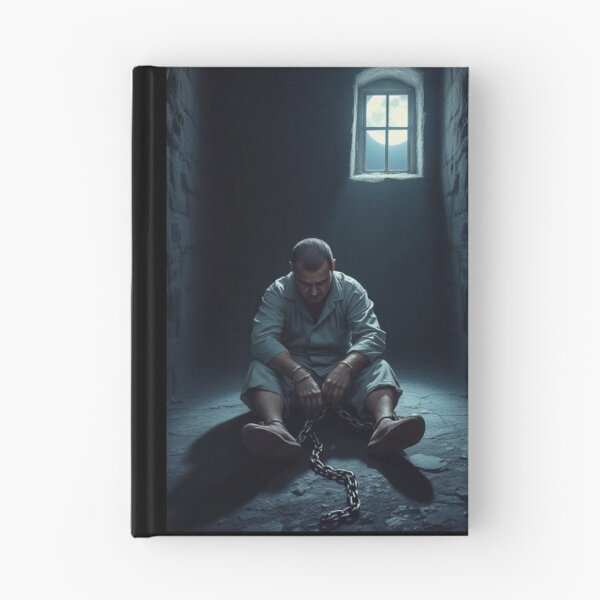 Item preview, Prisoner in Chains - Convict in Prison Cell designed and sold by ValkArts.