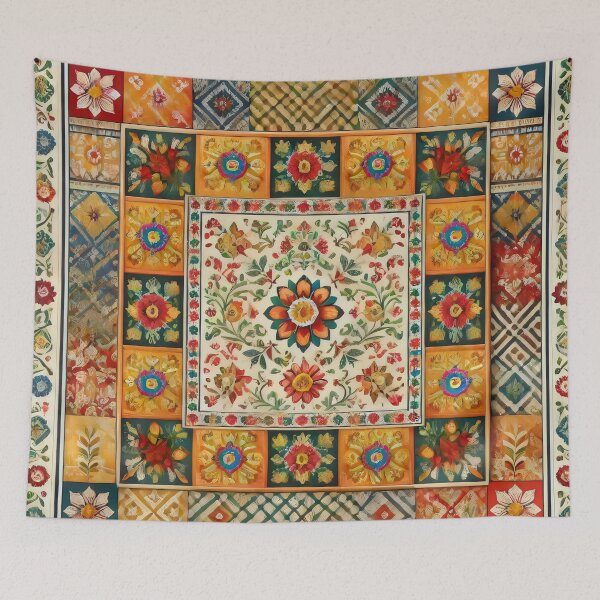Item preview, Floral pattern designed and sold by CulturalVibes.