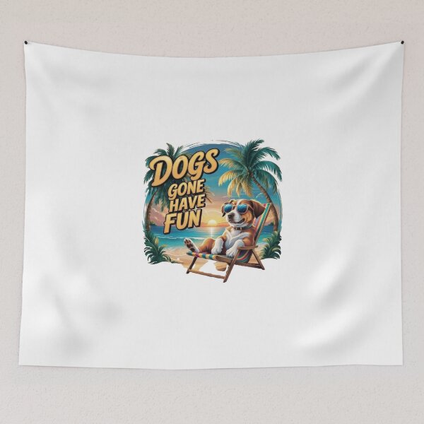 Item preview, Dogs gone have fun designed and sold by Bernsteinhaus.