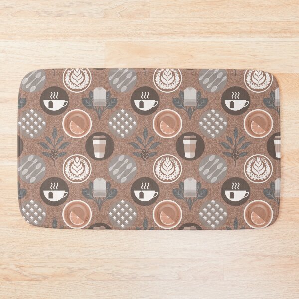Item preview, Cafe Luxe - The Perfect Blend / Mocha Mousse designed and sold by Carina Parry Studios.