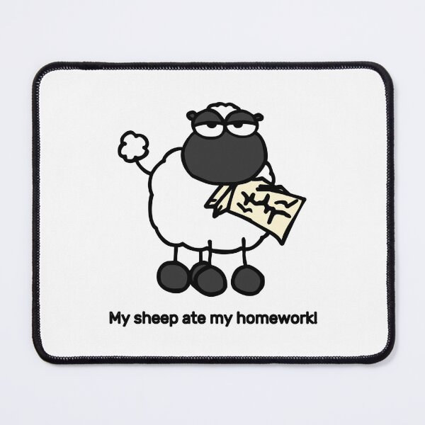 Item preview, My Sheep ate my Homework designed and sold by kulkaban.