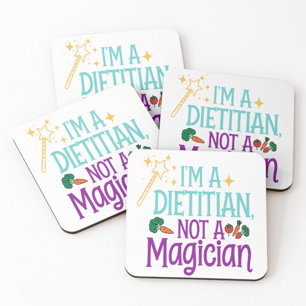 Item preview, I'm a Dietitian, Not a Magician - Funny Nutritionist Design designed and sold by Verycutethings.