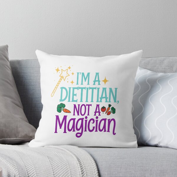 Item preview, I'm a Dietitian, Not a Magician - Funny Nutritionist Design designed and sold by Verycutethings.