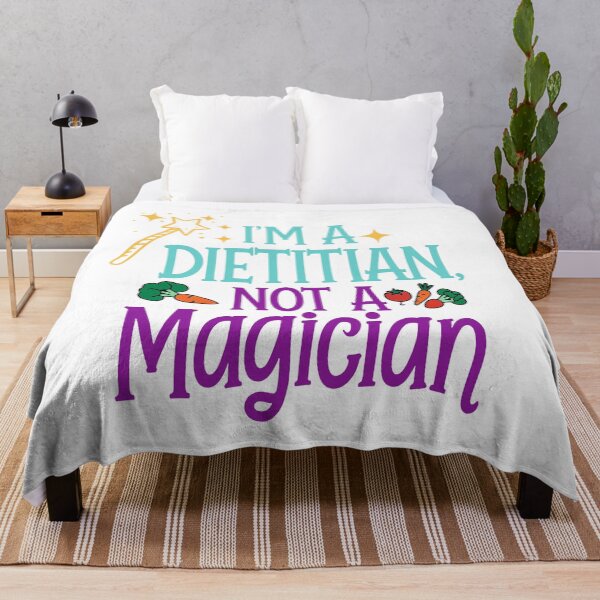 Item preview, I'm a Dietitian, Not a Magician - Funny Nutritionist Design designed and sold by Verycutethings.