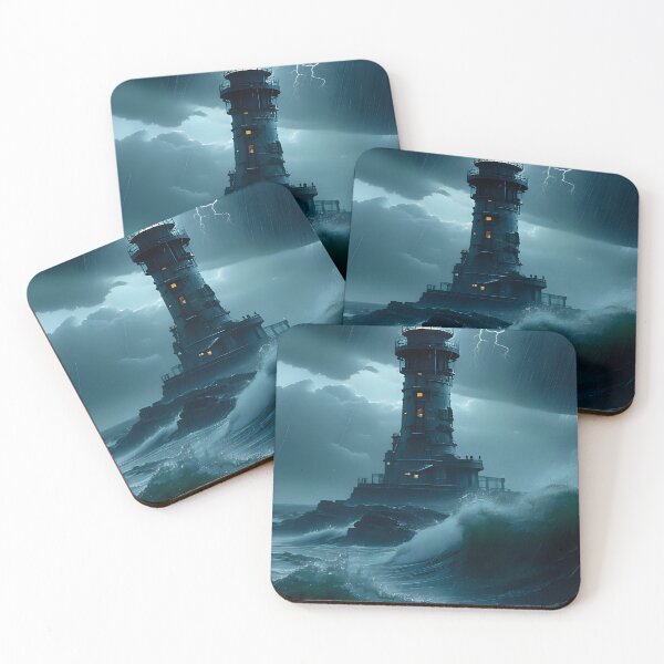 Item preview, lighthouse designed and sold by AiFantasticArt.
