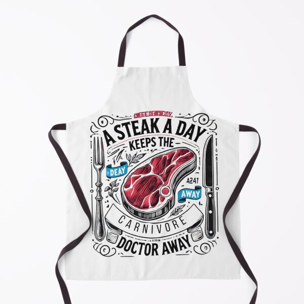 Item preview, A steak a day keeps the doctor away designed and sold by dreamlandbuyers.