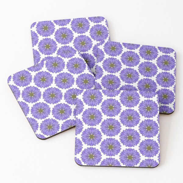 Item preview, Blue purple daisies designed and sold by LittleBettyMakes.