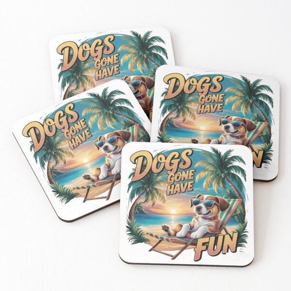 Item preview, Dogs gone have fun in the sun designed and sold by Bernsteinhaus.