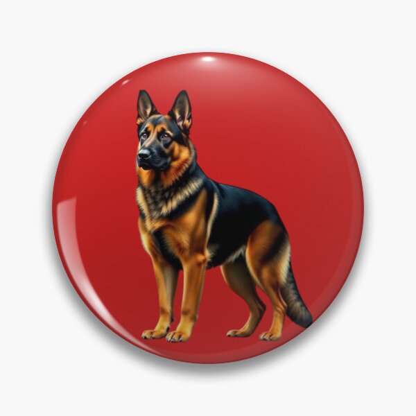 Item preview, German shepherd dog designed and sold by Farbenmieze.