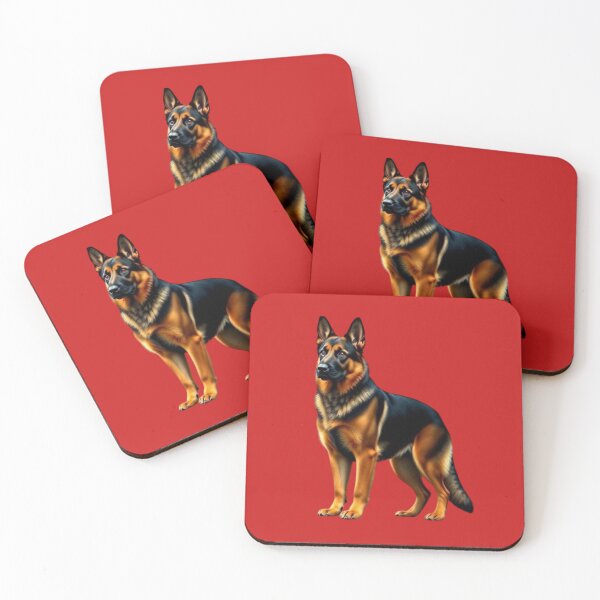 Item preview, German shepherd dog designed and sold by Farbenmieze.