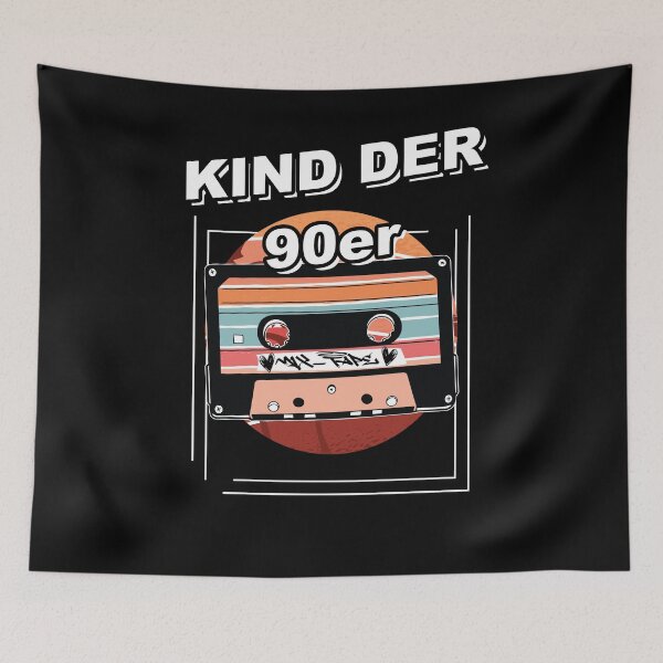 Item preview, Child of the 90s Cassette Retro Birthday designed and sold by shurikaner.