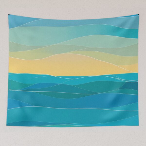 Item preview,  Serene Abstract  Fluid Forms Watercolor Soft designed and sold by MOONE FLOWER.
