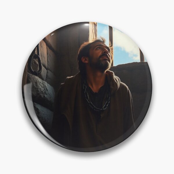 Item preview, Standing Prisoner - Convict in Prison Cell, Hopeful designed and sold by ValkArts.
