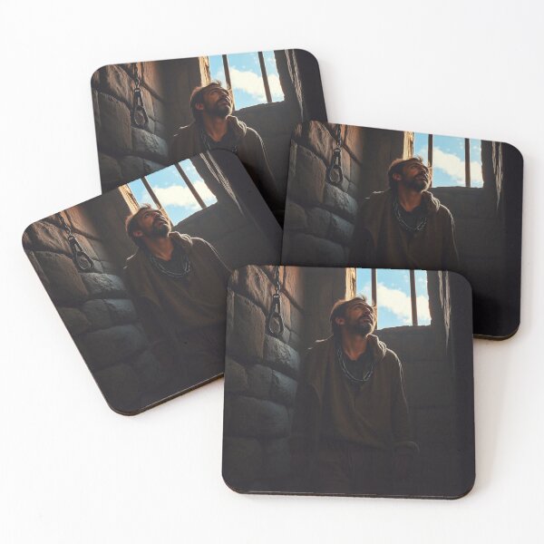 Item preview, Standing Prisoner - Convict in Prison Cell, Hopeful designed and sold by ValkArts.