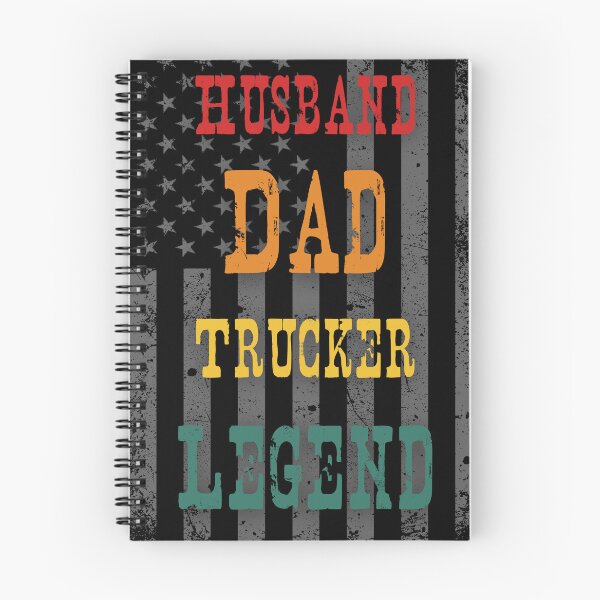 Item preview, Husband Dad Trucker Legend Retro Design  designed and sold by JohnnyP-Store.
