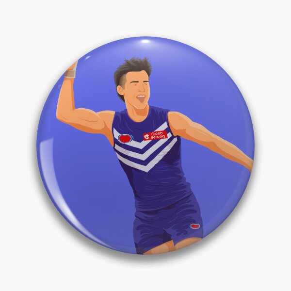 Item preview, Caleb Serong - Fremantle Dockers - Australian Football / AFL designed and sold by ozsports.