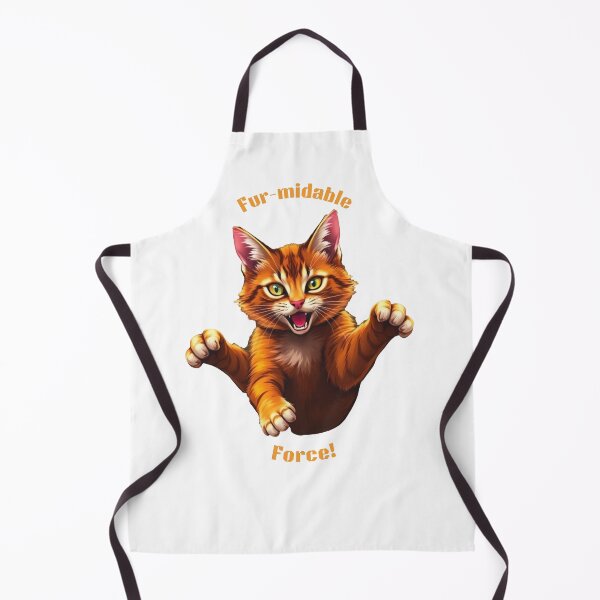 Item preview, Fur-midable Force! Cat designed and sold by ArtizenAura.