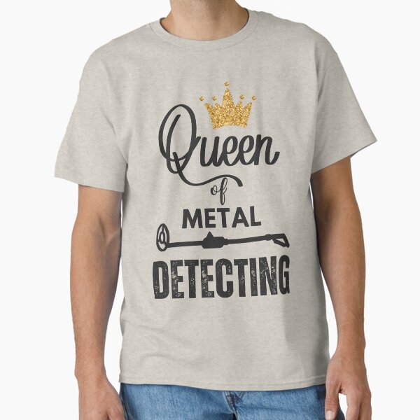 Vista previa del artículo con la obra «Reina de la detección de metales Reina de la detección de metales», diseñado y vendido por AnnieKocoy.