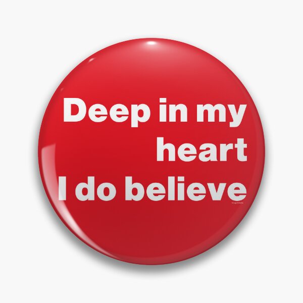 Item preview, Boro - Deep In My Heart I Do Believe White text designed and sold by Logo-A-GoGo.