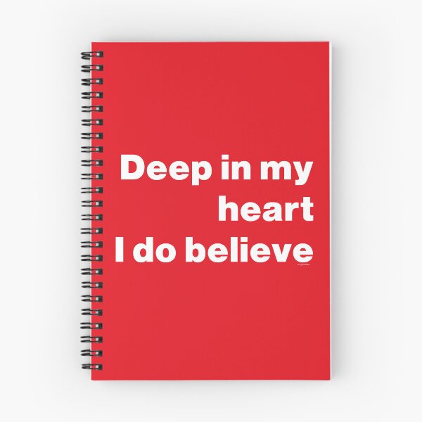 Item preview, Boro - Deep In My Heart I Do Believe White text designed and sold by Logo-A-GoGo.