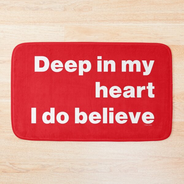 Item preview, Boro - Deep In My Heart I Do Believe White text designed and sold by Logo-A-GoGo.