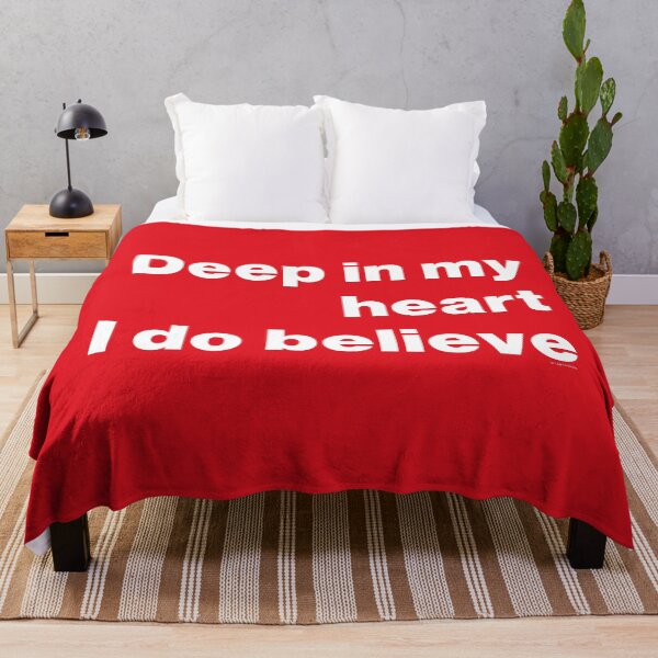 Item preview, Boro - Deep In My Heart I Do Believe White text designed and sold by Logo-A-GoGo.