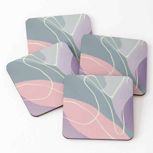 Item preview,  Serene Abstract  Fluid Forms Watercolor Soft designed and sold by MOONE FLOWER.