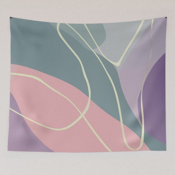 Item preview,  Serene Abstract  Fluid Forms Watercolor Soft designed and sold by MOONE FLOWER.