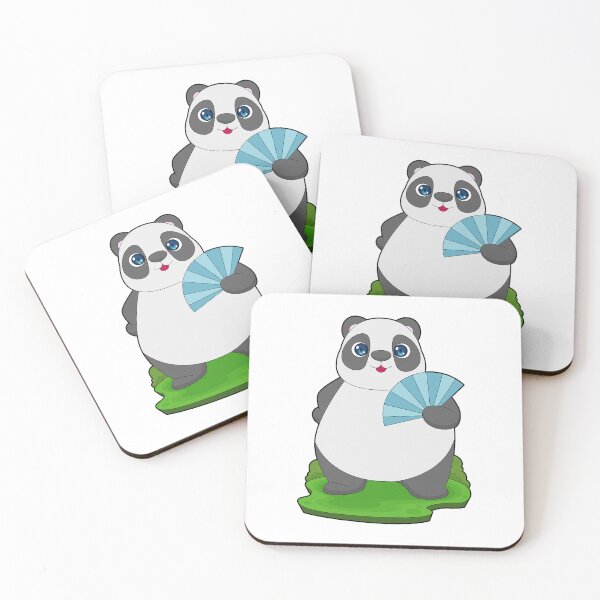 Item preview, Panda Hand fan designed and sold by Snabdesign84.