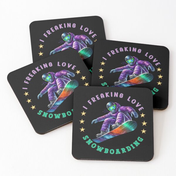 Item preview,  I Freaking Love Snowboarding designed and sold by OskarArts.