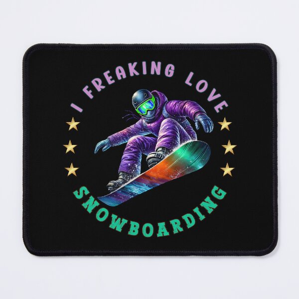 Item preview, I Freaking Love Snowboarding designed and sold by OskarArts.
