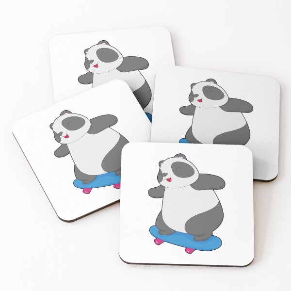 Item preview, Panda Skater Skateboard designed and sold by Snabdesign84.