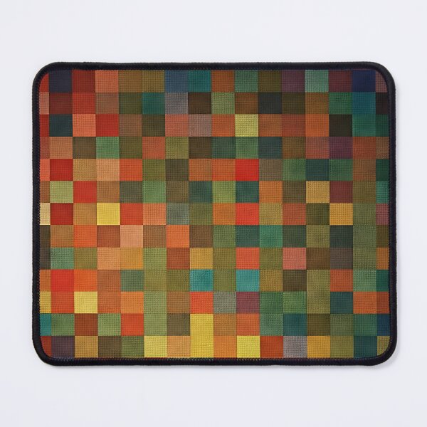 Item preview, Colored pattern (A unique abstract art piece featuring vibrant squares) designed and sold by saeedsho.